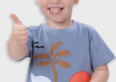 Μπλούζα | ΣΚΟΝΙΣΜΕΝΟ ΣΙΕΛ - Energiers - 